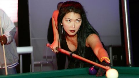 La "Viuda Negra" Jeanette Lee en 2005.