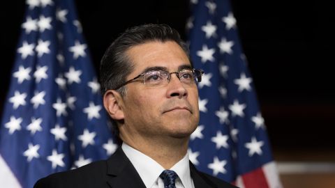 El Fiscal de California, Xavier Becerra.