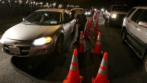 La Policía de Pomona informó de los arrestos realizados el viernes.