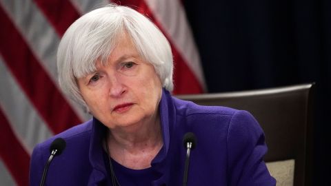 Janet Yellen secretaria del Departamento del Tesoro