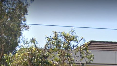 La iglesia Grace vista desde Roscoe Blvd., en Sun Valley.
