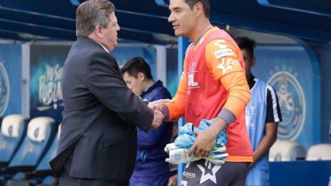 Miguel Herrera y Moisés Muñoz