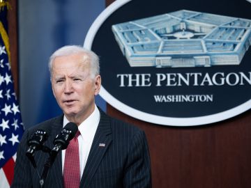 Joe Biden en el Pentágono