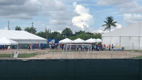 Centro de detención de niños migrantes