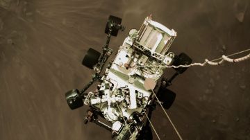 NASA presenta video y sonido de la llegada del Perseverance a Marte