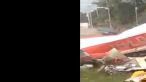 VIDEO: Momento exacto en que nieto del Señor de los Cielos muere en accidente aéreo