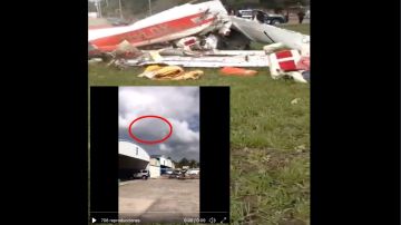 VIDEO: Momento exacto en que nieto del Señor de los Cielos muere en accidente aéreo