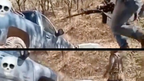 VIDEO: Narcos de La Familia Michoacana se enfrentan a balazos contra el CJNG