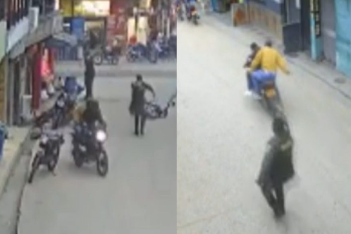 VIDEO: Sicarios del Clan del Golfo attacks police and terminals asi