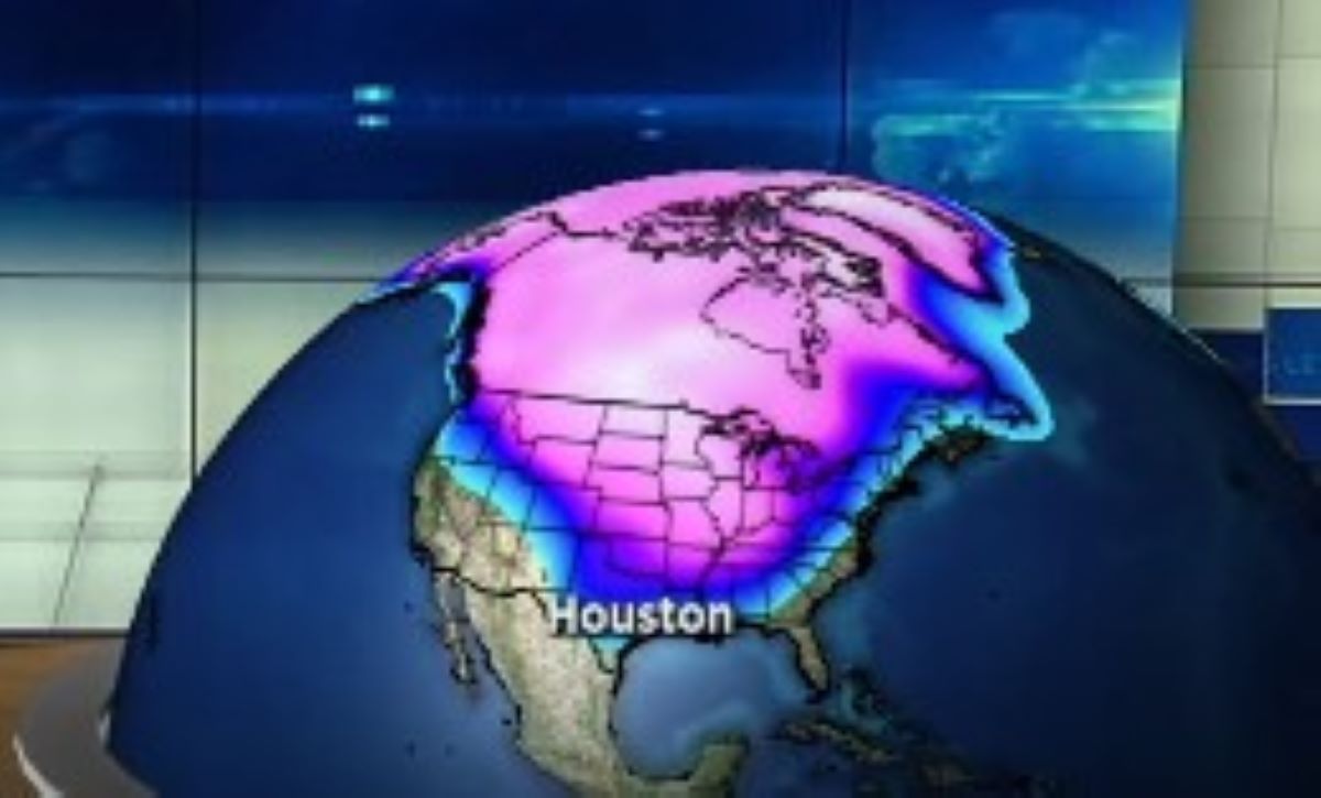 Snow in Houston and Dallas for Valentine’s Day?  Two cold fronts approach with a lot of power