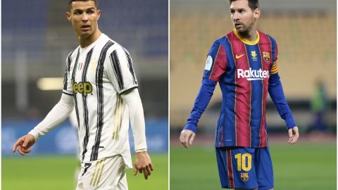 Cristiano Ronaldo y Lionel Messi