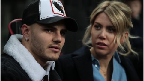 Mauro Icardi y Wanda Nara