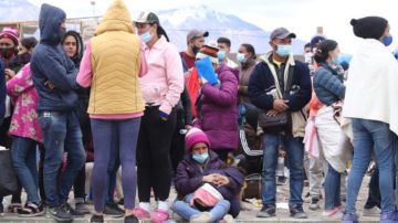 Colchane, una pequeña comuna en Chile, vive una crisis migratoria sin precedentes".