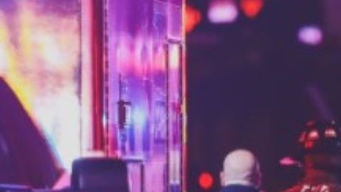 Bomberos de Cy Fair en la escena de la tragedia.