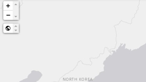El gráfico muestra el lugar del terremoto de 7.1 en Japón, ocurrido el 13 de febrero.