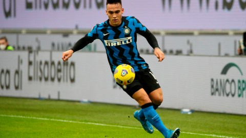 Lautaro Martínez fue el héroe del Inter en el derbi de Milán.