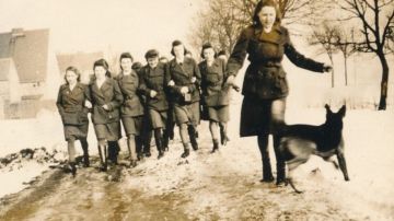 Mujeres guardias del campo de concentración nazi Ravensbrück.