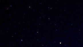 Tres astros formarán un triángulo en el cielo.