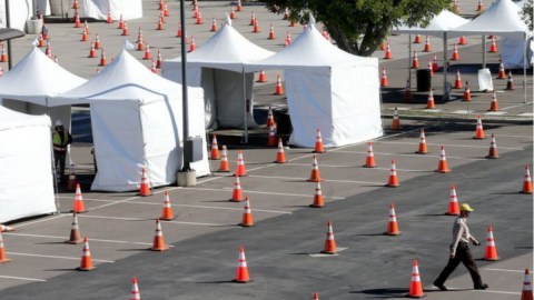 Los contagios han disminuido y muchos lugares donde se hacen pruebas han estado casi vacíos.