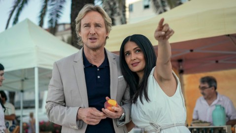Owen Wilson y Salma Hayek son los protagonistas de Bliss.