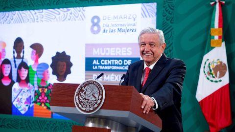 AMLO en el Día Internacional de la Mujer