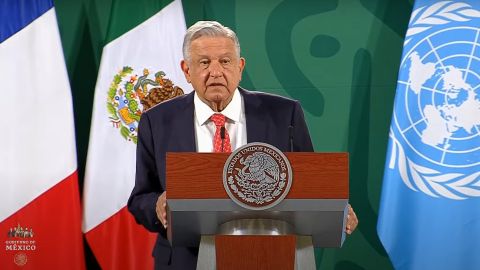 AMLO en conferencia de prensa