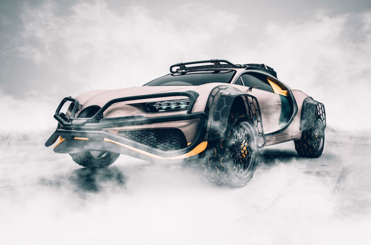 El Bugatti Chiron busca más aventura