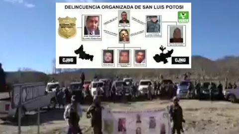 CJNG "llegamos para quedarnos"; exhibe a políticos y policías por nexos con Cártel del Golfo en video