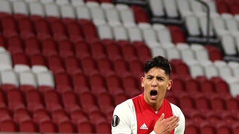 Primer gol de Edson Álvarez con el Ajax