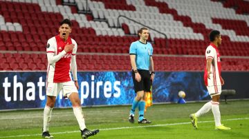 Primer gol de Edson Álvarez con el Ajax
