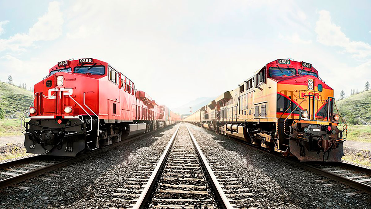 Fusión de compañías creará red de ferrocarril entre Canadá, EE.UU. y México