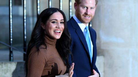 Meghan Markle y Harry.