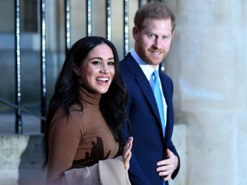 Príncipe Harry y Meghan Markle.