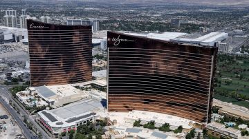 El imponente y lujoso Wynn Las Vegas. La empresa está de luto.