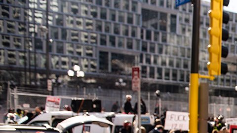 Manifestación por el asesinato de George Floyd