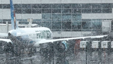 Avión en Aeropuerto Internacional de Denver
