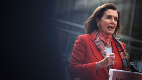 La presidenta de la Cámara de Representantes, Nancy Pelosi.