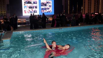 La piscina del nuevo hotel casino Circa en Las Vegas.