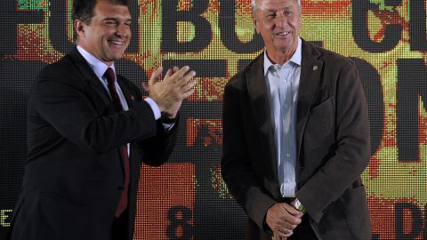 Laporta y Cruyff