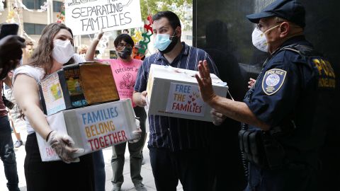 Protestas contra la separación de familias de ICE