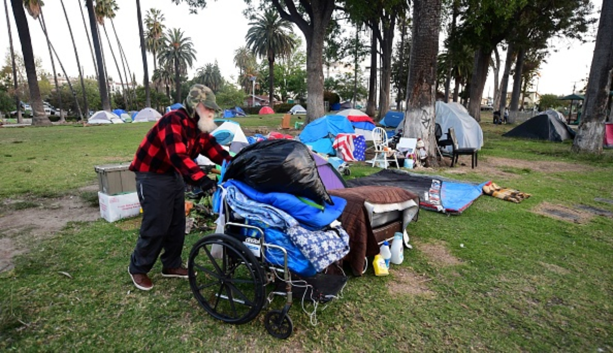 There was protests and resistance in the eviction of homeless people in Echo Park