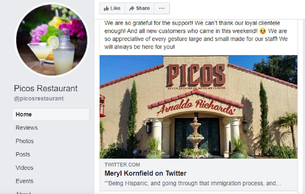 El personal de Picos recibió amenazas por Facebook.