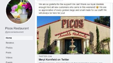 El personal de Picos recibió amenazas por Facebook.
