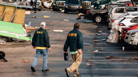 Varios tornados se reportaron en Alabama el miércoles.