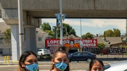 Trabajadoras que ahora no tienen empleo por la pandemia.