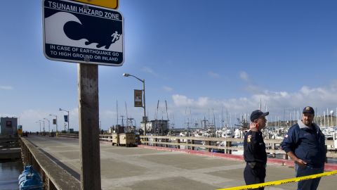 Señal de evacuación por tsunami