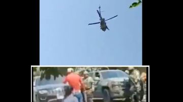 VIDEO: Sicarios del Cártel de Los Viagras disparan contra helicóptero del ejército mexicano por detención de su líder