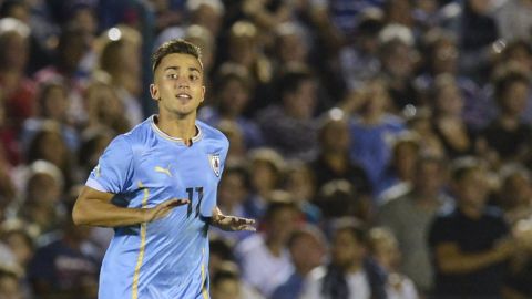 Franco Acosta militó en las selecciones juveniles de Uruguay.