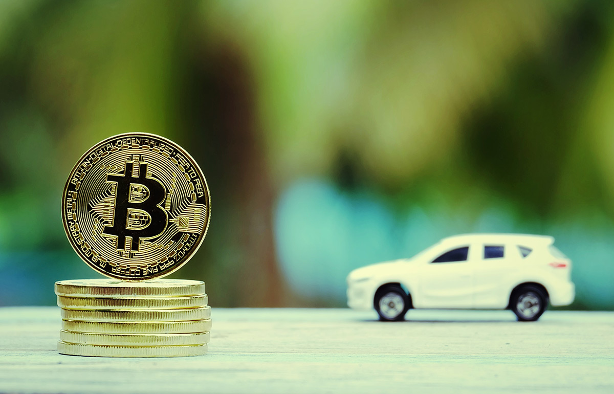 can i buy a car with bitcoin in us