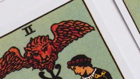 Dos de copas en el tarot